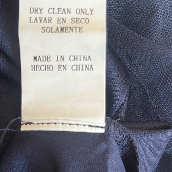 Lulus Maniju Rare Beauty Navy Tulle Backless Maxi Dress - Picture 9 of 10